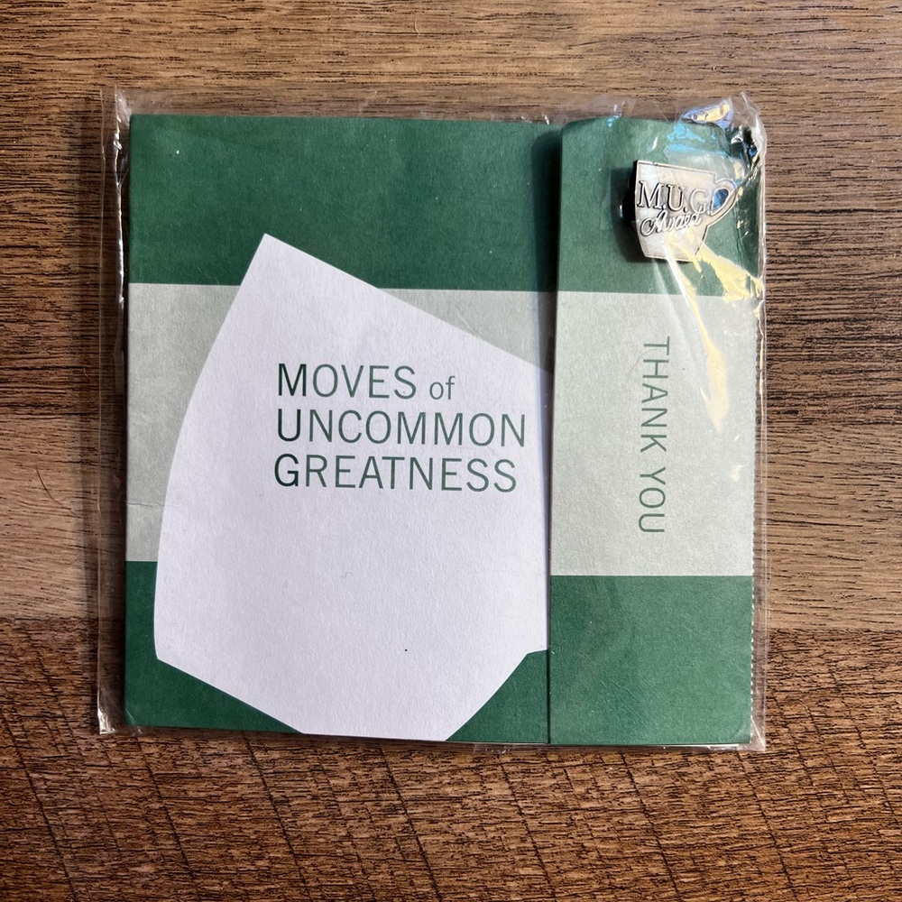 Vintage Starbucks MUG Award - 2008